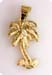 18kt Palm Tree